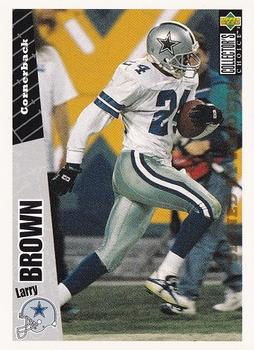 Larry Brown Dallas Cowboys 1996 Upper Deck Collector's Choice NFL #145